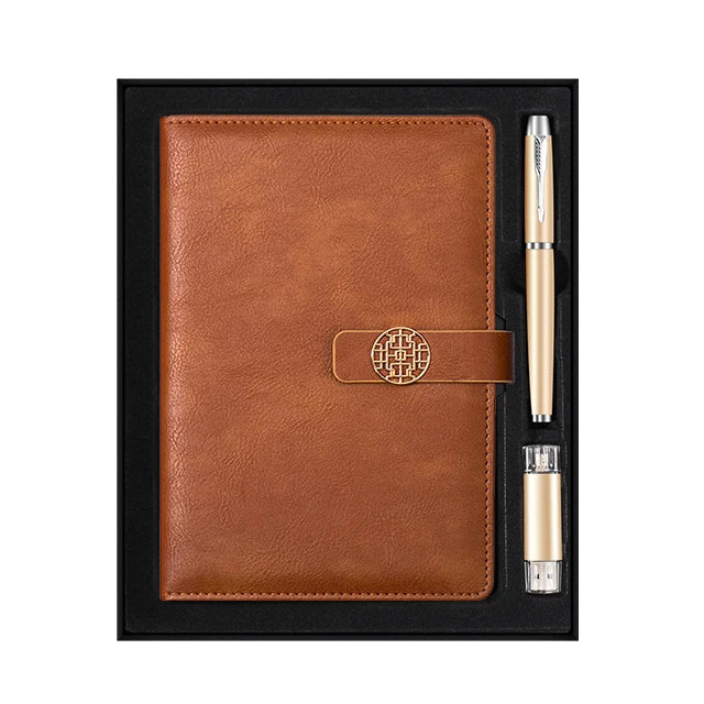 Hot Selling Custom Logo Business Gift Set Corporate Notebook and Promotional Marketing Products for Company