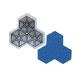 Hexagonal Maple Leaf Paving Mould Used for Garden Paving Deck Floor Tile Lawn Stepping Stone Concrete Moulding