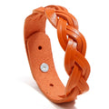 Cheap Colorful Leather Bracelet Handmade Braided Bracelet for Women and Men Accept Small Orders Fashionable Jewelry