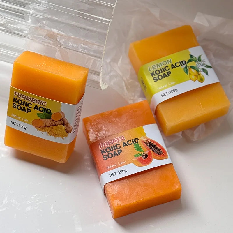 Wholesale Whitening Lightening Papaya and Kojic Acid Soap for Dark Knuckles