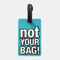 New Design PVC Luggage Tag  Custom Silicone Luggage Tag Baggage Identification Labels