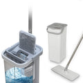 Jesun 360 Microfiber Telescopic Floor  Cleaning Water Squeeze Flat Customized Mop Bucket Home Dry and Wet Mop
