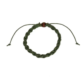 Hand Knitting Multi-layer Wax Rope Splice Braided Bracelet Charm Gifts KIB174