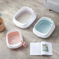 Wholesale Stocked Plastic Cat Litter Box