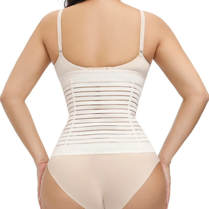 Yiyun New Design Slimming Waist Trainer Control Panties Shaper Corset with Nylon Belt Trimmers Sauna Short Torso Waist Supporter
