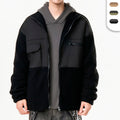 Soft Shell Winter Hiking Climbing Lining Jackets for Men and Women Polar Fleece Zip-up Custom Logo Sweat Jacket