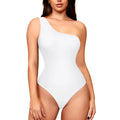 Soft Comfortable One Shoulder Luxury tank Top Sleeveless Bodysuits for Women Sexy