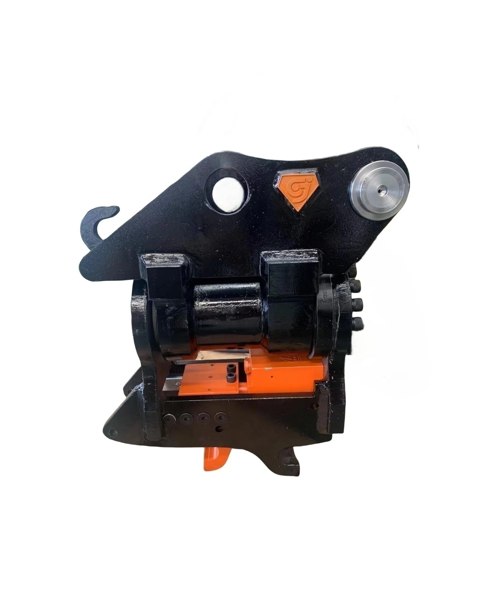 Hydraulic Quick Hitch with Gear and Pump for Mini Excavator and Loader 3-5T High Durability 180 Degree Tilt Angle