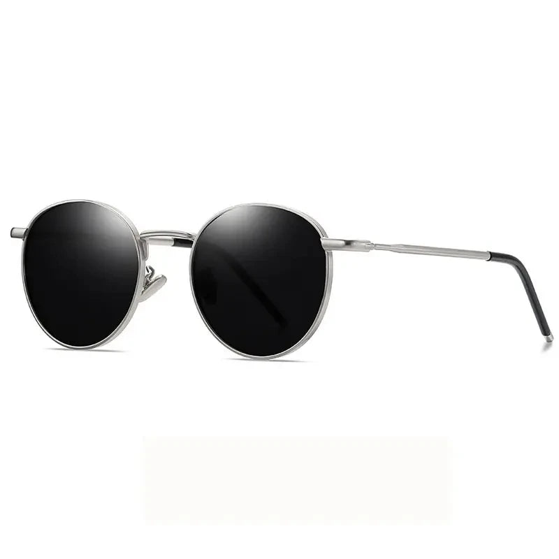 2023 Sunglasses Polarized Uv400 Men Driving Custom Logo Women Round Frame Retro Tide Sun Glasses