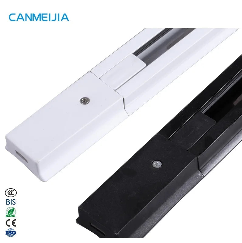1M Track Light Rail  / T L Straight Connector Track Light Box in Detail Link Track Lighting Accessories