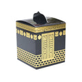 Eid Mubarak Ramadan Decorations Hajj Gold Foil Printing Islamic Gifts Kaaba Boxes