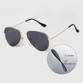 STY9508 Classic Aviation Reversible Sunglasses for Men 2024 New Brand Design Anti Glare Concave Lens Pilot Sunglasses Male UV400