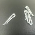 Wholesale LEDAN Transparent PS Plastic U-Shape Anti-skid Shirt Clips for Garment 1000Pcs/Bag