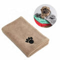 Pet Grooming Towels Absorbent Microfiber Dog Bath Towels Quick Drying Puppy Bathing Towel Pets Bathing Grooming Accessories