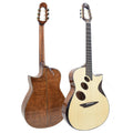 High Quality Handmade Geake JD-620C 40inch Auditorium Solid Acoustic Guitar Three Sound Holes