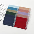 Zifeng OEM Sciarpa Instant Hijab Plain Lace Scarf Bubble Chiffon Scarf for Women Hijab Scarf