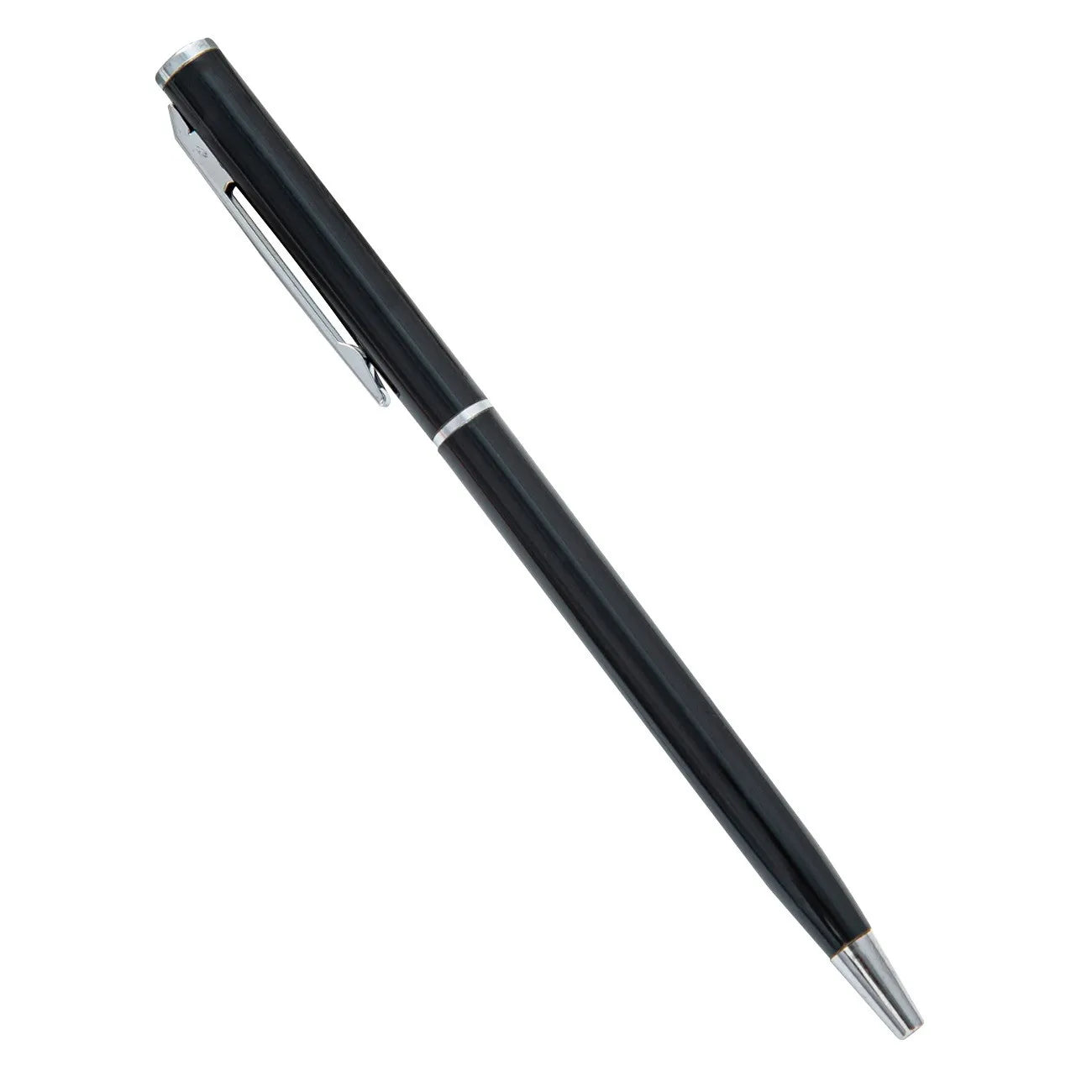 Hot Selling Luxury Blue Ink Click Soft Touch Slim Metal Ballpoint Pen Office Use Ballpen with Custom Logo Twist Promotional
