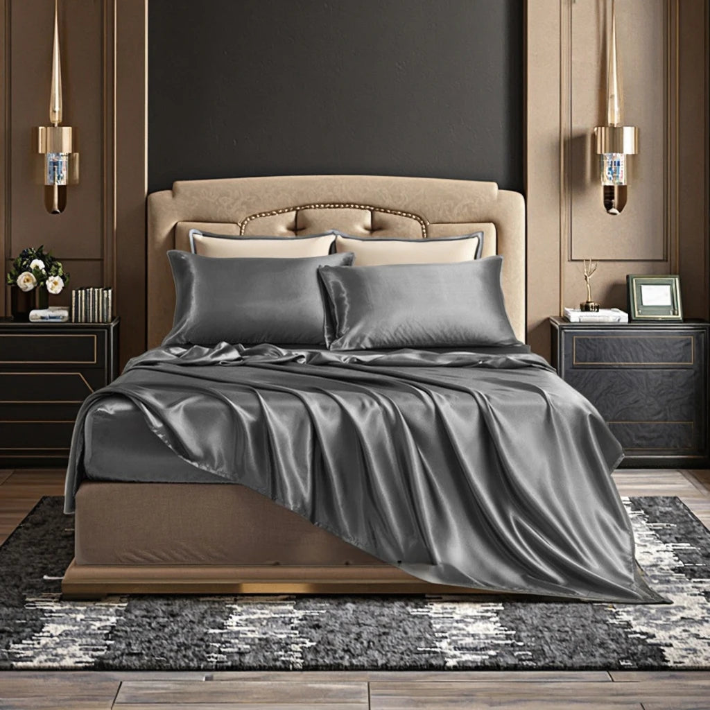 Professional Luxury Cooling Bed Sheets Set Premium Premium Bedding Collection for Living Room