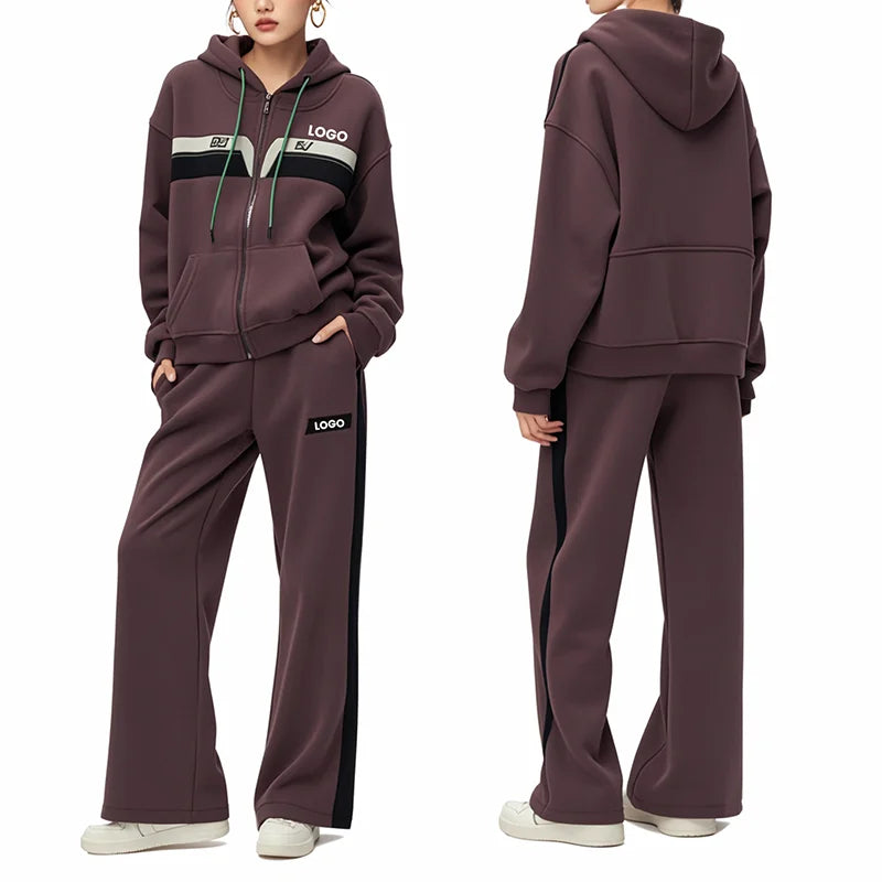 Winter Clothes Women's Trousers Women Lounge Wear Sets Women 2 Piece Set Winter Clothes Hoodie Set