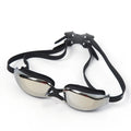 Comfortable Silicone Swimming Glasses Hd Waterproof Profesional Anti-fog Myopia Swimming Goggles Factory Direct Price Casual PC