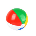 Custom Logo Inflatable Rainbow Plastic Beach Balls Fun Summer Party Water Toys Swimming Pool Games for Welcome Automotive Gifts