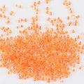 2025 Crystal wholesale High Quality 2mm Transparent Dyed Core Crystal Seed BeadsBags Color Glass Beads for Jewelry Making