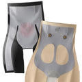 5D# High Waist Breathable Nylon Medium Control Quick Dry Seamless Tummy Control Panties Body Shaper Briefs for Women Slimming