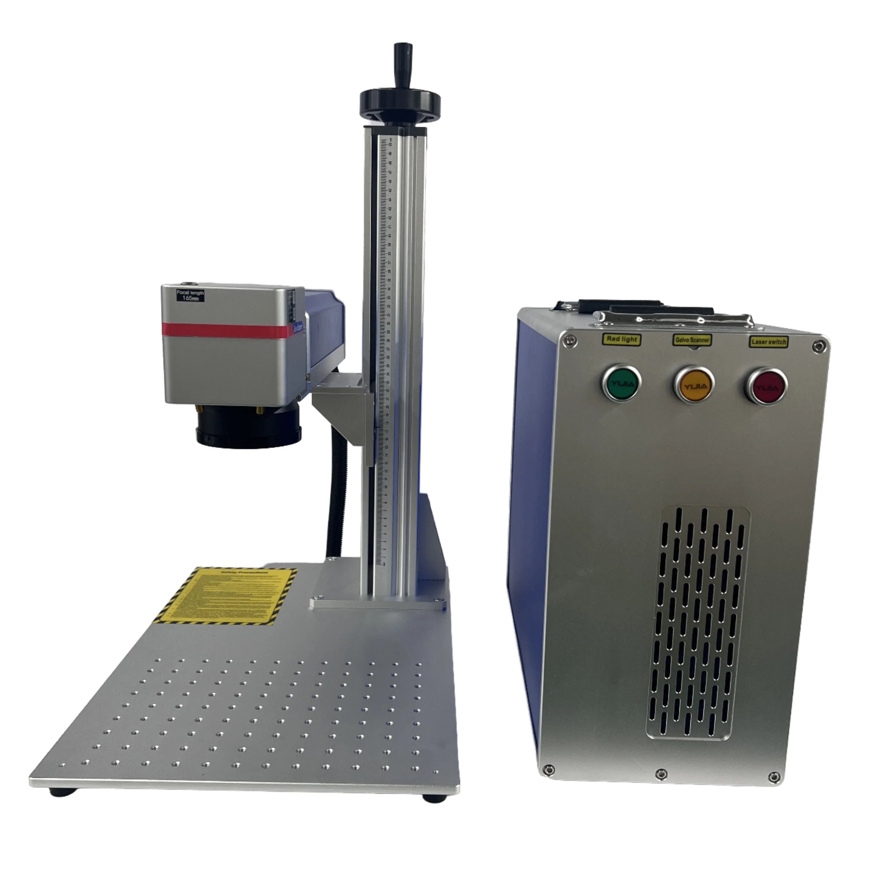 Coherent Raycus 20W Air Cooling System Supports DXF PLT BMP AI DWG DST for Metal EZCAD Fiber Laser Marking Machine