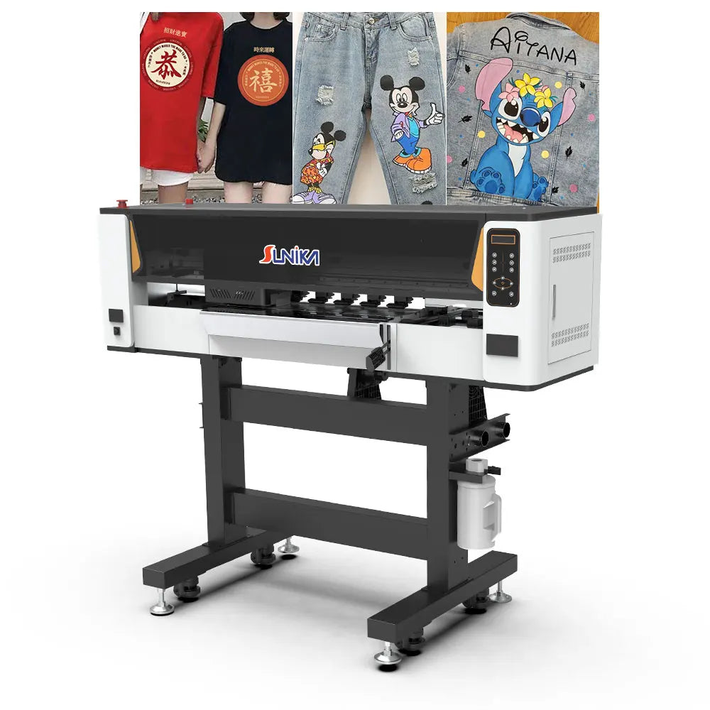 Sunika XP600 60cm DTF Digital Automatic Printer Multifunctional Impresora All Cloth Canvas Bag A1 Print Dimension Multicolor