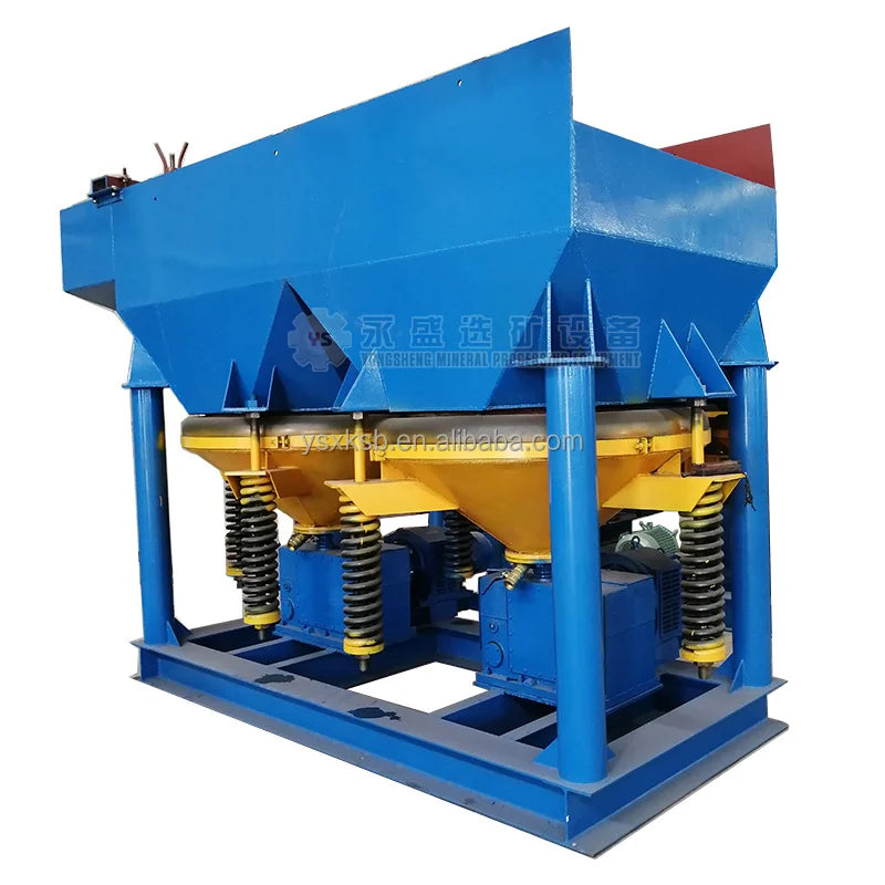 10-25 Tons Per Hour Gravity Gold Diamond Sand Process Plant Tin Titanium Ore Beneficiation Jig Separator Machine