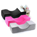 WJ-1044 Eyelash Extension Flannel U-Shape Memory Foam Anti-Static Salon Hotel Eyelash Pillow Makeup Tool Beauty Salon Headrest