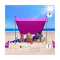 Outdoor Canopy Tent Poles 19mm Aluminum Alloy Support Pole with Sponge Ball on One End & on Other for Beach Tent