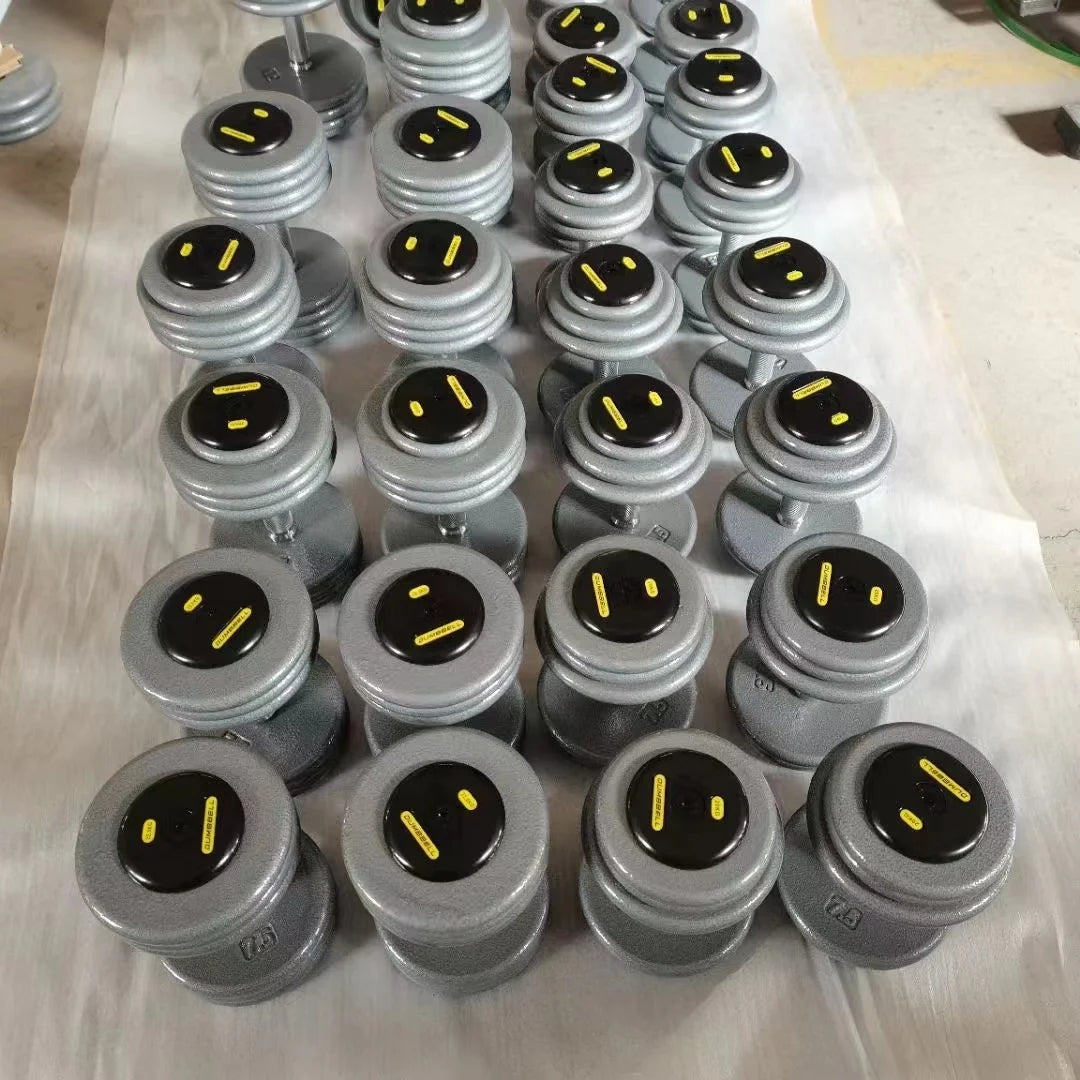 Dumbbell Cast Iron Multi Weight Fitness Dumbbell Stosck 20kg Dumbbell Set Customized Logo