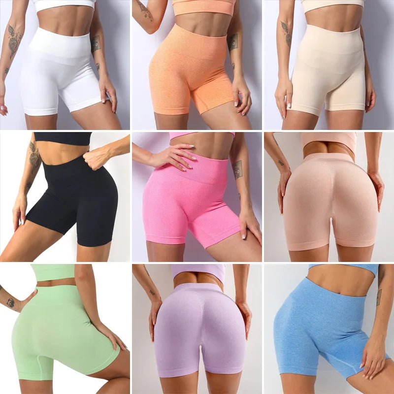 Women Workout Shorts High Waist Yoga Shorts Yoga Pants Gym Yoga Shorts for Women