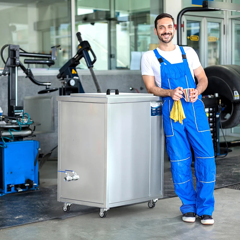 Customized Large Industrial Ultrasonic Machine Car Wheel Rim Auto Parts Engine Block Ultrasonic Cleaner Ultrasound Wash Machine