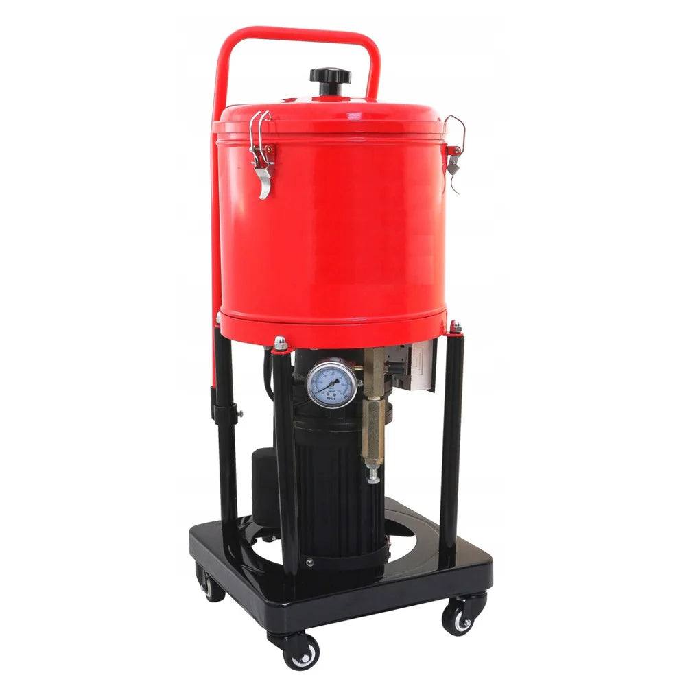 Electric Lubricator Supercharger 25L Electric Thick Grease Blower 220V Electric Grease Filling Machine