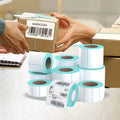 Thermal Synthetic Label Double Bottom Copper Plate Water-proof Self Adhesive Double Layer Thermal Transfer Coated Paper Roll