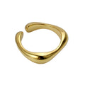 ICEBELA Jewelry Factory 925 Sterling Silver Simple Fashion Minimalist Glossy Fashion Jewelry Minimalist S925 Silver Rings