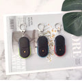 Anti-Lost Alarm Key Finder Locator Keychain Whistle Sound With LED Light Mini Anti Lost Key Finder Sensor