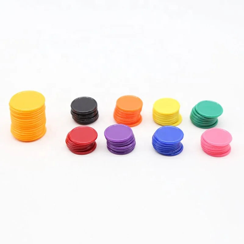 Hot Sale 2026 Acrylic Mahjong Chip Token Polyhedral DnD Dice Set 7pcs Tabletop RPG Dice Custom Logo