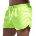 Summer New Men's Swimwear Fashion Beach Shorts Polyester Quick Dry Multi-colour Sport Four Minutes of Pants Men Swim Trunks