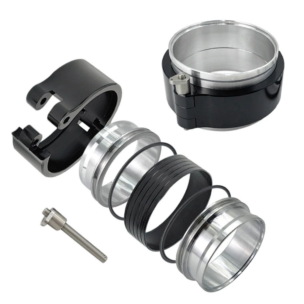 Performance Aluminium Quick Release Type HD Clamp 2.5'' 3'' 3.5'' 4'' Exhaust V-Band Clamp