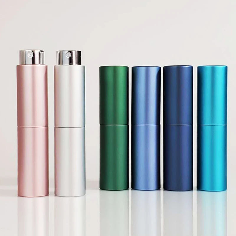Wholesale 5ml 8ml 15ml Empty Cosmetics Mist Metal Beauty Glass Atomizer Fragrance Spray Bottle for Perfume