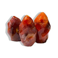 Wholesale FengShui Crystals Healing Stone Crafts Natural Red Agate Flame Fire Carnelian Crystal Flame