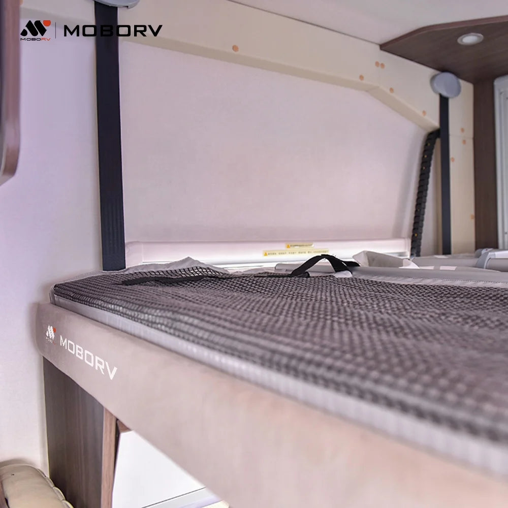 MOBORV Custom-Made 12V 24V Motorhome Part Camper Van Conversion Kits Aluminum RV Bed Lift System