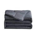 Custom 150x200 Thick Soft Bamboo Fleece Eco-Friendly Therapeutic Quilted Cooling Portable Weighted Blanket for Travel Home