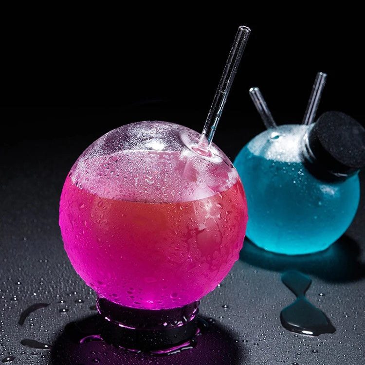 Creative 350ml Vampire Bird Straw for Mixing Fancy Bar Martini Cocktail Glass Cup for Beverages