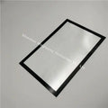 Custom Silk Screen Processing Black High-gloss LCD Display Window Panel Tempered Opaque Glass Electric