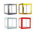 Transparent Square Boxes Promotional Gift Birthday Wedding Valentine Confession Customized Personalization Phrase Balloons Boxes