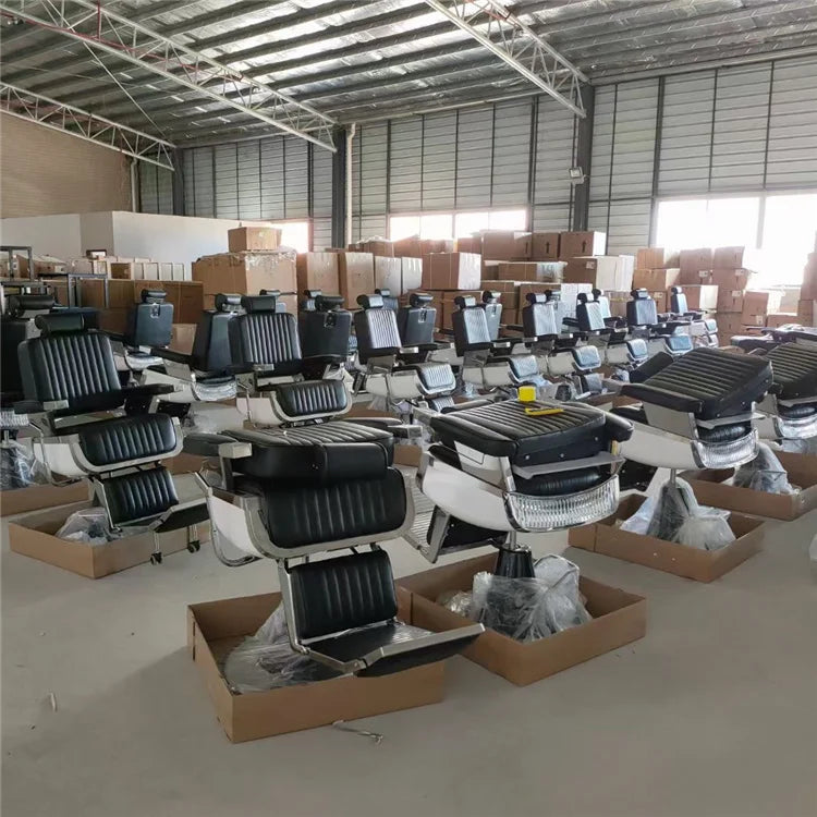Kisen Direct-sale Barber Chair Men Salon Customized Styling Furniture Wholesale Price for Hair Cutting Dressing